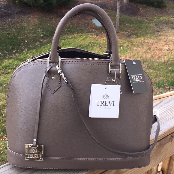 Trevi speedy made in Italy satchel crossbody bag - Picture 8 of 8